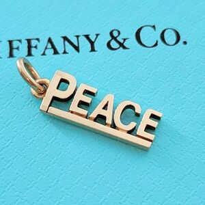 Tiffany & Co. Gold PEACE Charm